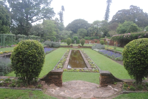 Sunken Garden, remnant of one of the gardens historical elements
