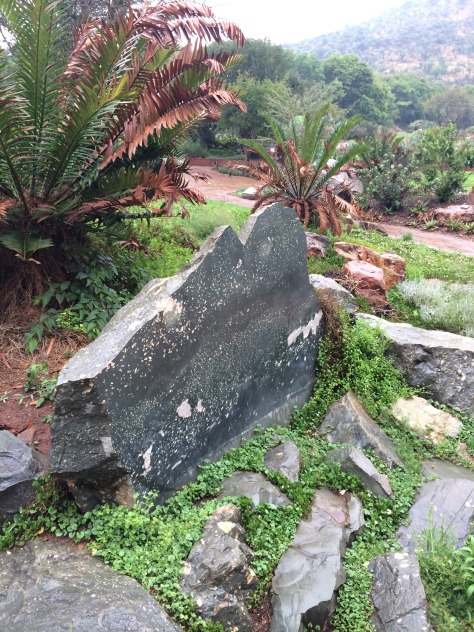 The geology of South Africa is one of the largest determiners of where population centers have developed informing the agricultural, horticultural, live stock and extractive industries of the country.  This garden brings to light the varying mineralogy of the country giving context to the biotic communities that have developed from the stones pedological transformation to soils