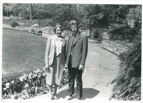 1981 (May) Mr Wim Tijmens and Dr Elizabeth Scholtz in BBG